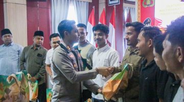 Polres Rokan Hulu Rajut Silaturahmi Ramadhan, Gandeng Warga Sekitar Jaga Kamtibmas