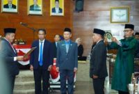 Pengukuhan PAW Anggota DPRD Indramayu