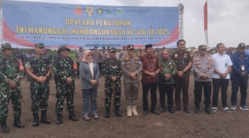Sinergi Program TMMD ke-126 Kodim 0616/Indramayu dan Pemda Resmi Ditutup