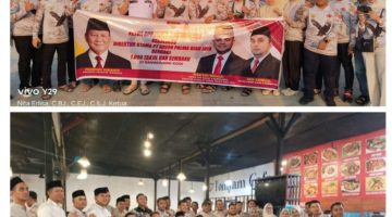 Direktur Utama PT Green Palma Riau Jaya Febrian Winaldi Sekaligus Ketua DPP Elang 3 Hambalang Ramadhan Penuh Kepedulian, Buka Bersama Wartawan Beserta Jajaran Polres Kampar