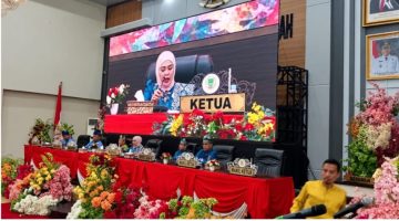HUT ke-27, DPRD Rohul gelar Paripurna Perkuat Sinergi Pembangunan